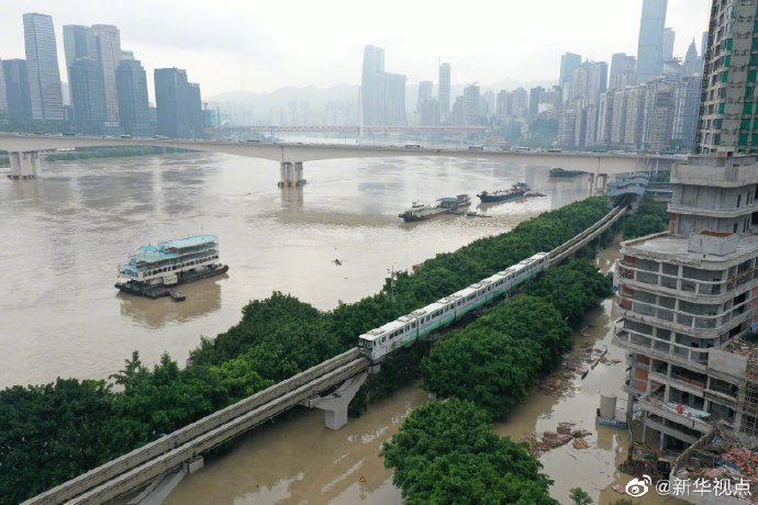 重慶洪崖洞等多處景點被淹，已啟動史上首次防汛I級應急響應(圖3)