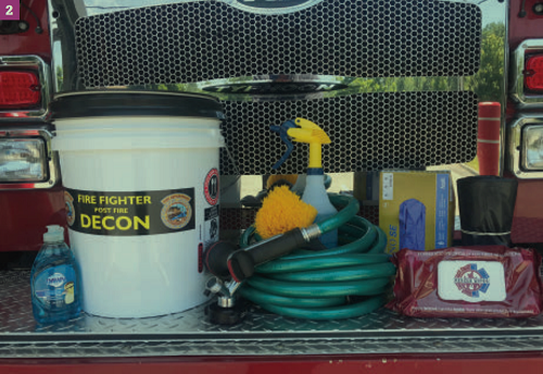 滅火后的現(xiàn)場洗消與污染管控(圖2) 滅火后的現(xiàn)場洗消與污染管控(圖2)