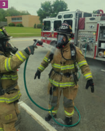 滅火后的現(xiàn)場洗消與污染管控(圖3) 滅火后的現(xiàn)場洗消與污染管控(圖3)