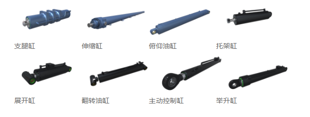 汽車(chē)起重機(jī)油缸(圖1)