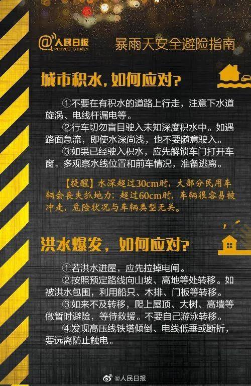 鄭州挺??！河南挺??！汛期自救指南(圖10)